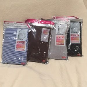 4- UNOPENED Uniqlo HeatTech long sleeve turtleneck
